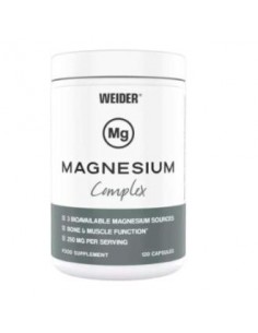 Weider Magnesium Complex 120Cap. de Weider