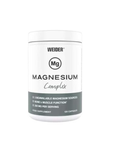 Weider Magnesium Complex 120Cap. de Weider