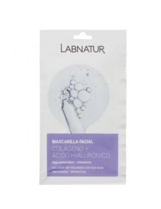 Mascarilla Facial Colageno-Acido Hialuronico 24Srs. de Labnatur Bio