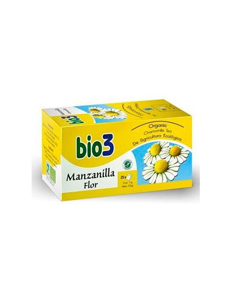 Bie3 Manzanilla Flor Infusion 25Sbrs. Bio de Bie 3