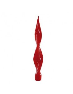 Vela Bujia Conica N24 Roja  2X24Cm 4Uds. de Cerabella