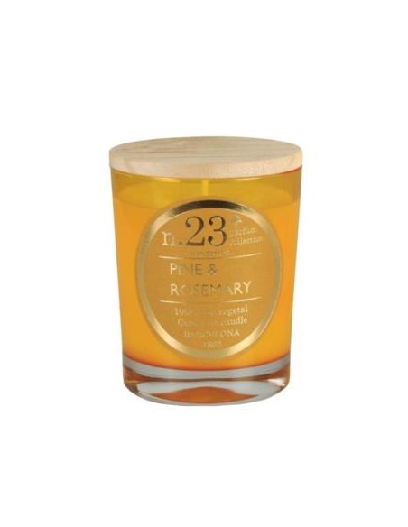 Vela Vaso Perf23 Pine-Rosemary 7,5X9Cm 1Ud. de Cerabella