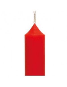 Vela Bujia Iris 5 N18 Rojo 2X20Cm 20Uds. de Cerabella