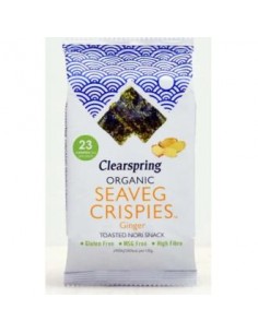 Alga Nori Con Jengibre Snack 4Gr. de Clearspring