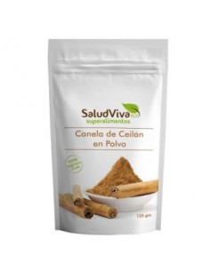 Canela De Ceilan  En Polvo 125Gr. Bio Sg S/A Vegan de Salud Viva