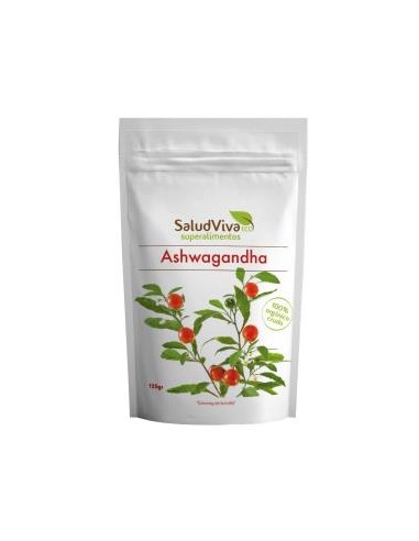 Ashwagandha En Polvo 125Gr. Bio Sg S/A Vegan de Salud Viva