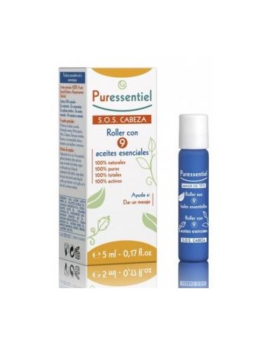 Roller Sos Cabeza Con 9 Ae 5Ml. de Puressentiel