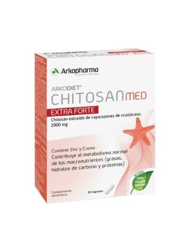 Arkodiet Chitosan Extra Forte 500Mg 60Cap. de Arkopharma