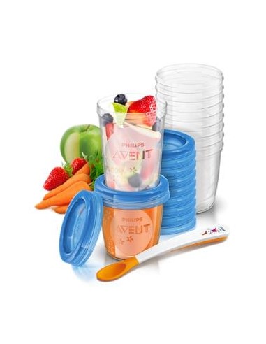 Set Recipientes Comida 10+10Ud. Scf721/20 de Avent