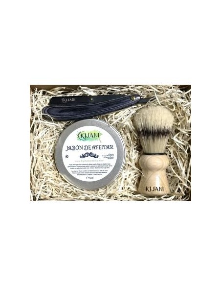 Pack Afeitado Con Navaja de Kijani