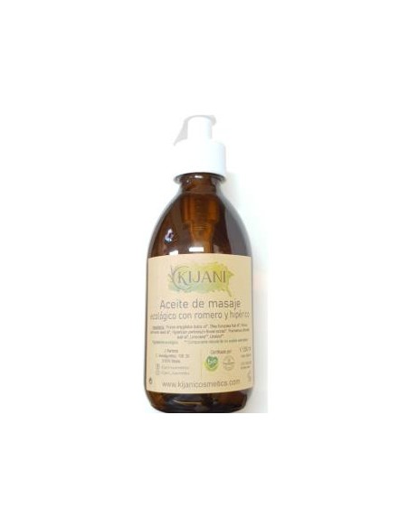 Aceite Masaje Romero-Hiperico 250Ml de Kijani