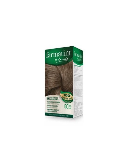Farmatint Gel 6C Rubio Oscuro Ceniza 135Ml. de Farmatint