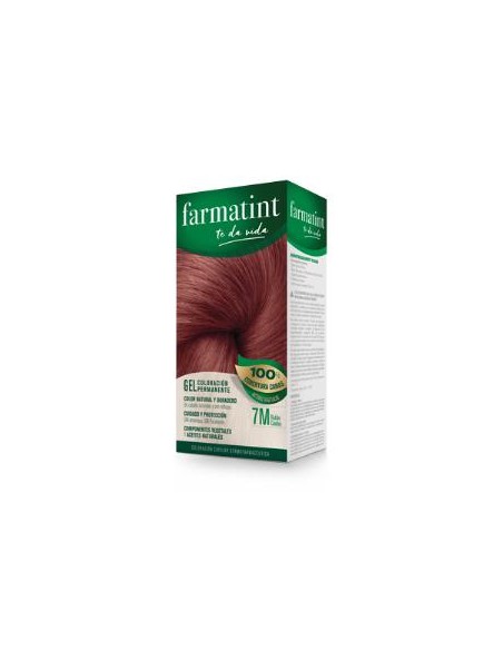 Farmatint Gel 7M Rubio Caoba 135Ml. de Farmatint