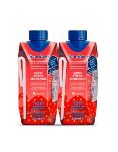 Bioralsuero Fresa 2X330Ml. de Casen