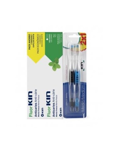 Fluor Kin Anticaries Pasta Dental 125Ml. + Cepillo de Kin
