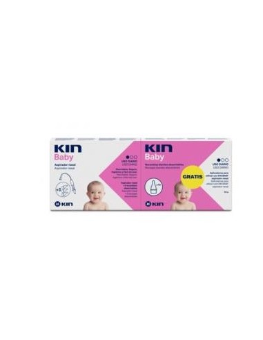 Kin Baby Pack Aspirador Nasal +10 Filtros Rec de Kin