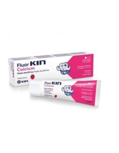 Fluor Kin Calcio Pasta Infanti Fresa 2-6 A 75Ml de Kin
