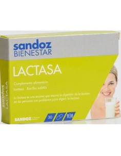 Sandoz Bienestar Lactasa 4500 30 Caps de Sandoz Bienestar