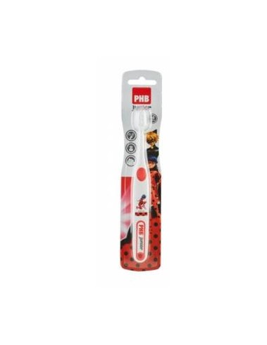 Phb Cepillo Dental Plus Junior Ladybug 6 Anos de Phb