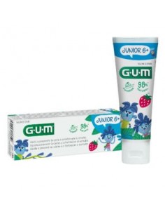 Junior Pasta Dental Infantil Fresa 7-12 Años 50Ml de Gum