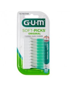 Cepillo Interdental Soft Picks Regular 80Un Verde de Gum
