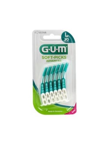 Cepillo Interdental Soft Picks Largo 30Un Azul de Gum