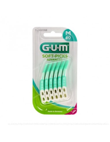 Cepillo Interdental Soft Picks Regular 60Un Verde de Gum