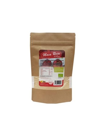 Maca Roja Cruda Polvo 200Gr. Bio de Dream Foods