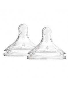Tetina Options B/Ancha Sili Redon N4 +9M 2Un de Dr. Brown´S