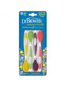Cucharas Colores Surtidos Pack 4Un de Dr. Brown´S