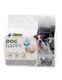 Pañal Dog Nappy Grande 10Un...