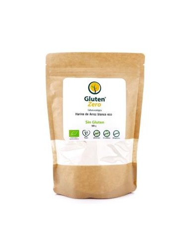 Harina De Arroz Blanco 500Gr. Eco Sg de Gluten Zero