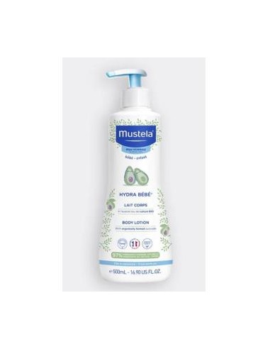 Hydra Leche Corporal Bebe-Niño 500Ml. de Mustela