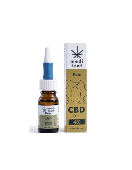 Medileaf Pets Cbd 4 Perro-Gato Aceite 10Ml de Medileaf