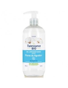 Gel Flor Algodon Limpiador Manos 500Ml Bio de Natessance