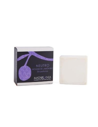 Mousse De Jabon Neutro Pastilla 100Gr. Bio de Matarrania