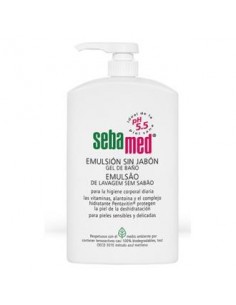 Emulsion Sin Jabon Gel De Baño 1L. de Sebamed