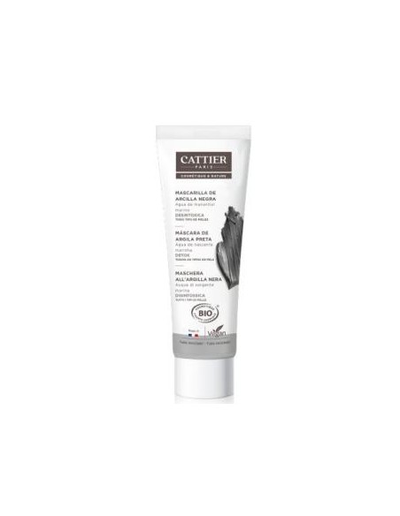 Mascarilla Arcilla Negra Cattier 100ml para Todo Tipo de Piel
