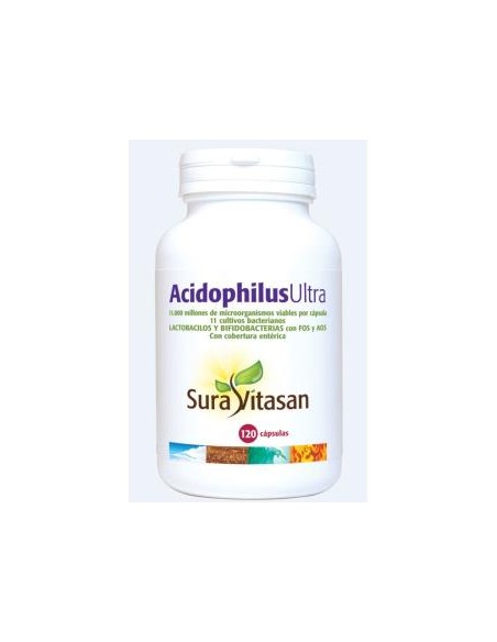 Acidophilus Ultra 120Cap. (Refrigeracion) de Sura Vitasan