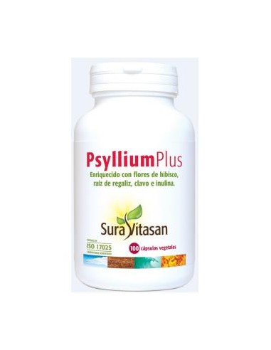 Psyllium Plus Enriquecido Con F.O.S 100Cap. de Sura Vitasan