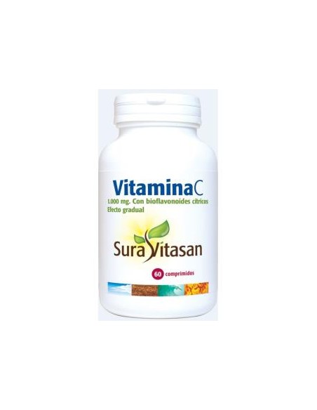Vitamina C 1000Mg. Efecto Gradual 60Comp. de Sura Vitasan