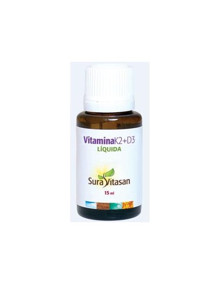 Vitamina K2 + D3 15Ml. de Sura Vitasan