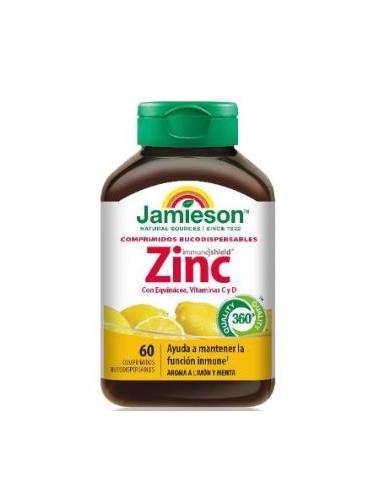 Zinc Con Vit C Y D 60Comp. de Jamieson