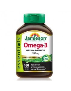 Omega 3 Fuerza Extra 700Mg. 100Cap. de Jamieson