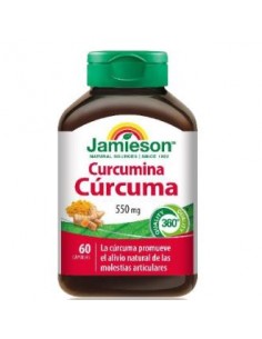 Curcumina Curcuma 550Mg. 60Cap. de Jamieson
