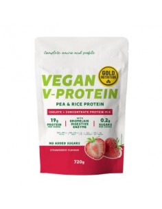 V-Protein Fresa 720Gr. de Gold Nutrition