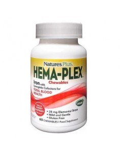 Hema-Plex Masticable 60Comp. de Natures Plus