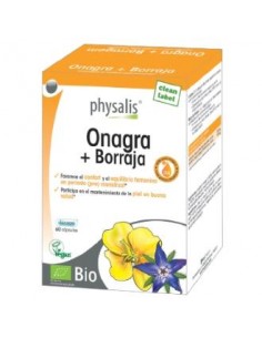 Onagra+Borraja 60Licaps. Bio de Physalis