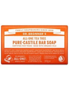 Jabon En Pastilla Arbol Del Te 140Gr. de Dr. Bronner´S