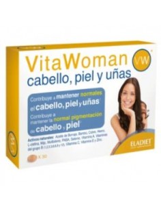 Vita Woman Cabello Piel Y Uñas 30Comp. de Eladiet
